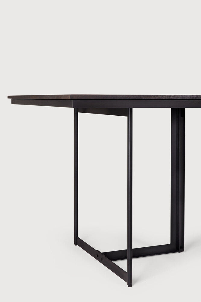 Ethnicraft - Table Tacet - Teck Verni - Dark Brown - 240 x 100 X H76