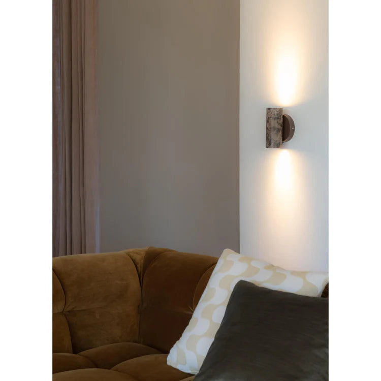 It's About Romy - Applique murale Tivoli - Travertin - Brune - H15