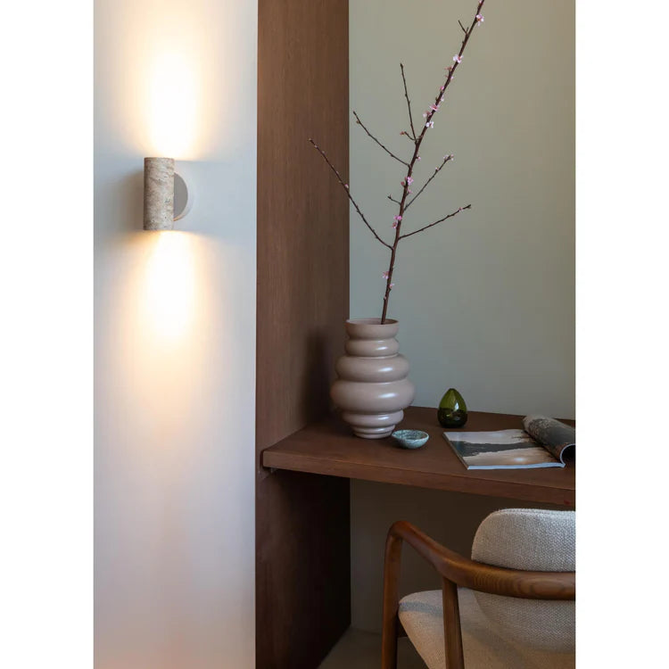 It's About Romy - Applique murale Tivoli - Travertin - Sable - H15