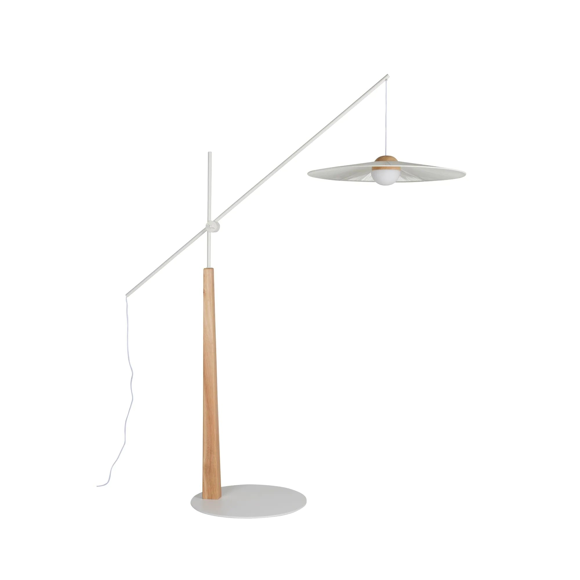 Zuiver - Belle - Lampadaire Déporté - Coloris Blanc ou Noir