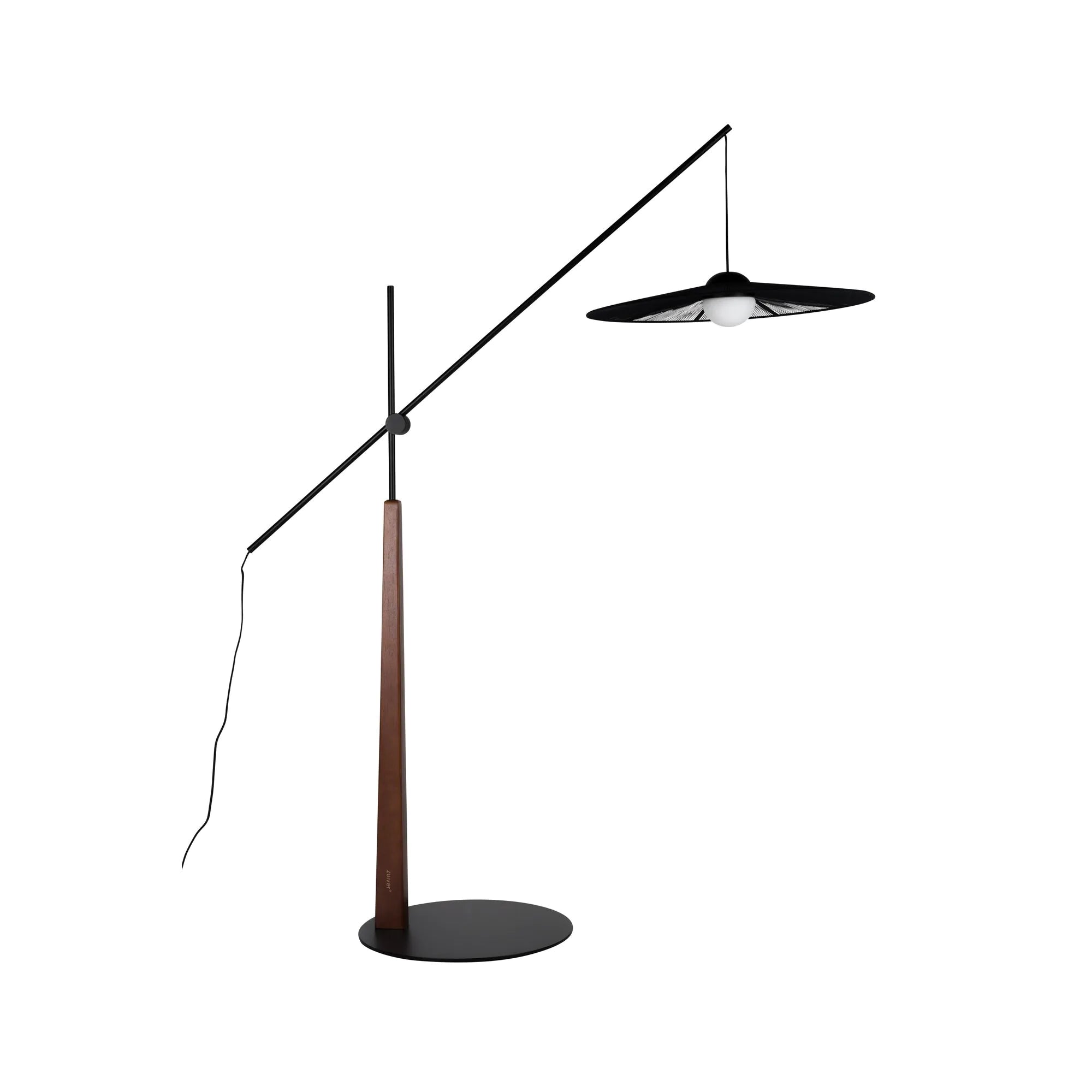 Zuiver - Belle - Lampadaire Déporté - Coloris Blanc ou Noir