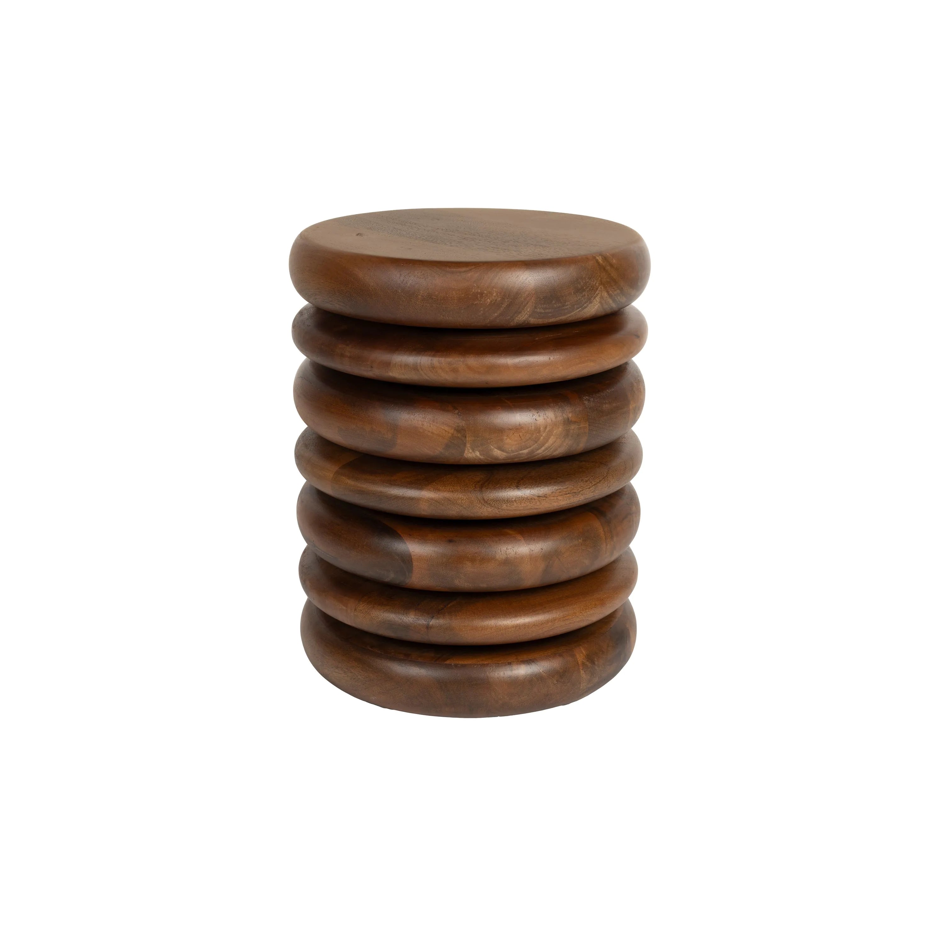 Zuiver - Disc - Tabouret - Manguier - Diamètre 35 x H45