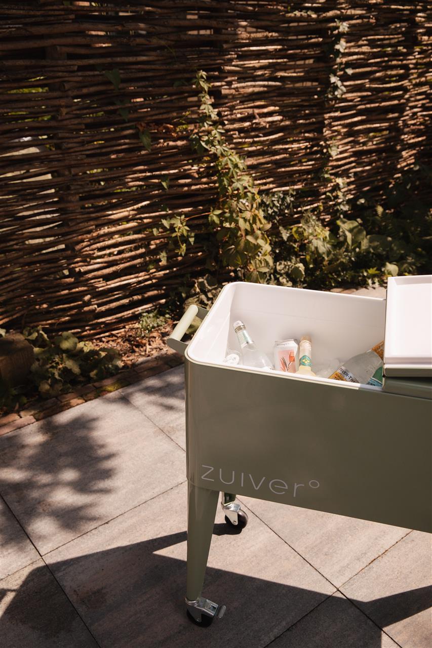Zuiver - Glacière Cooler XL - 78 x 39 x H84.5 - Vert, Crème ou Noir