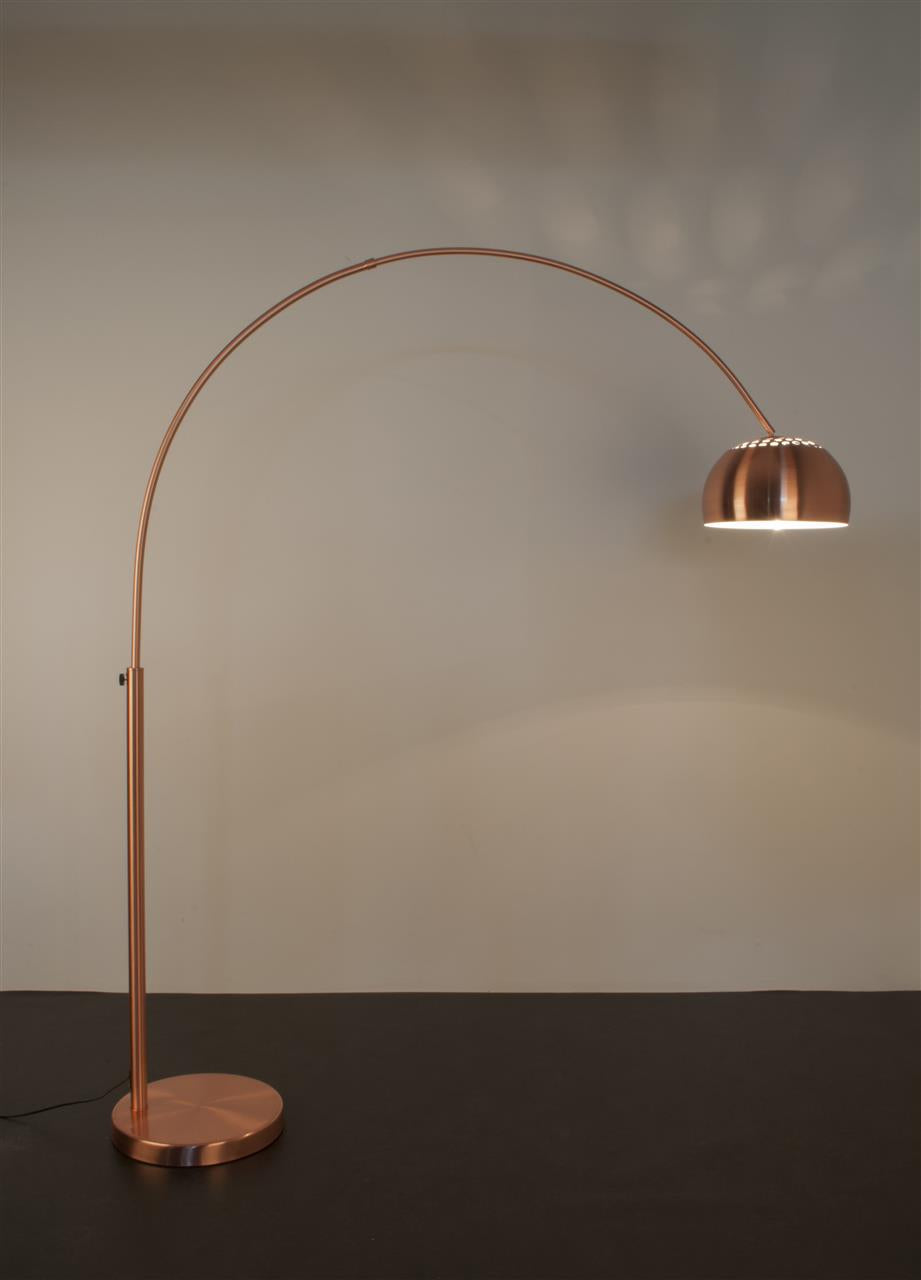 Zuiver - Lampe sur pied Bow - Cuivre ou Laiton - 190/205 x H39