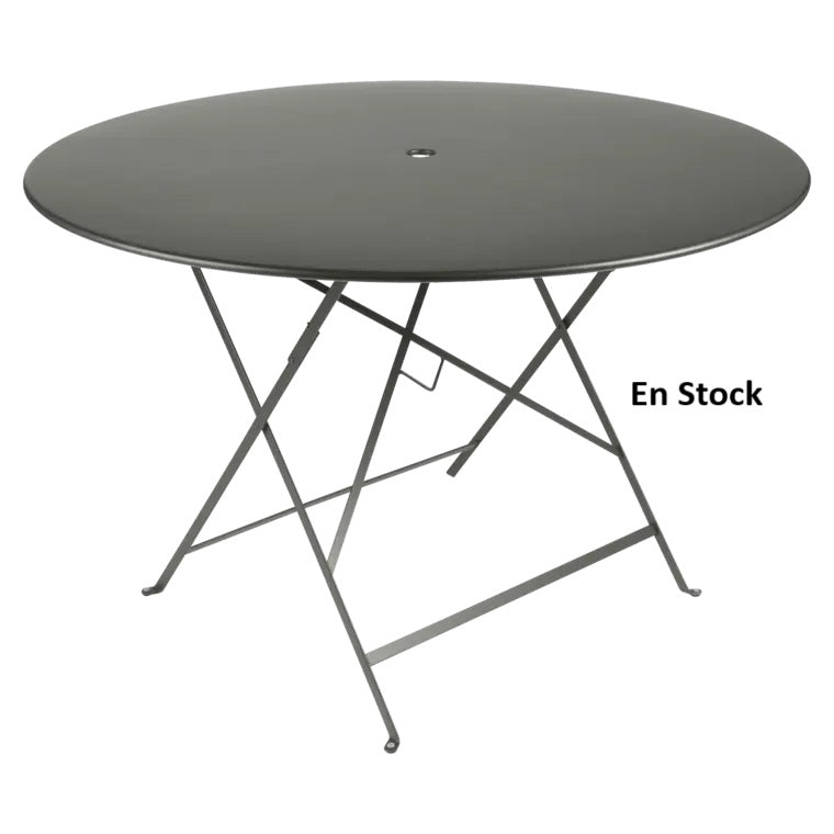 Fermob - Bistro - Table Ronde - Diamètre 117 cm - Acier - Romarin (En Stock)