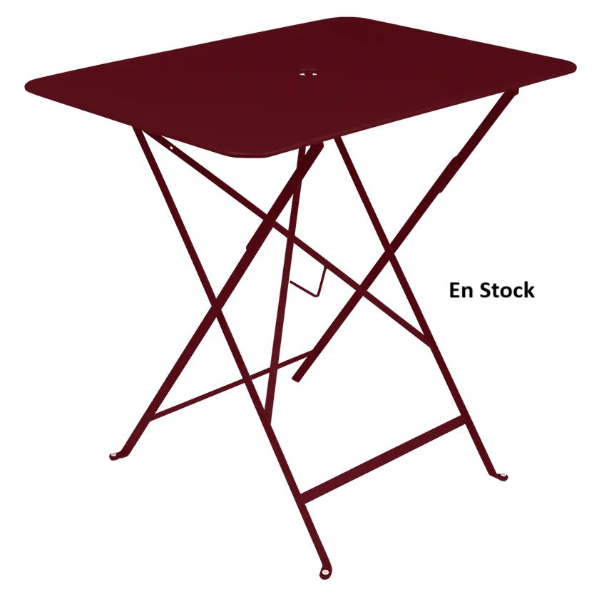 Fermob - Bistro - Table - 77 x 57 x H74 - Acier - Cerise Noire (En Stock)