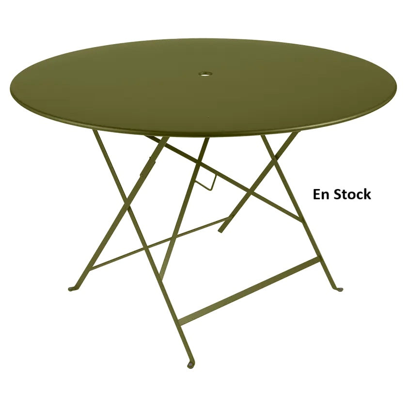 Fermob - Bistro - Table Ronde - Diamètre 117 cm - Acier - Pesto (En Stock)