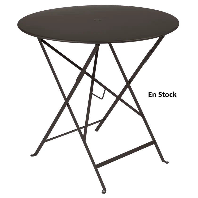 Fermob - Bistro - Table Ronde - Diamètre 77 cm - Acier - Tonka (En Stock)