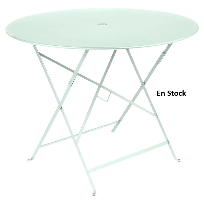 Fermob - Bistro - Table Ronde - Diamètre 96 cm - Acier - Menthe Glaciale (En Stock)