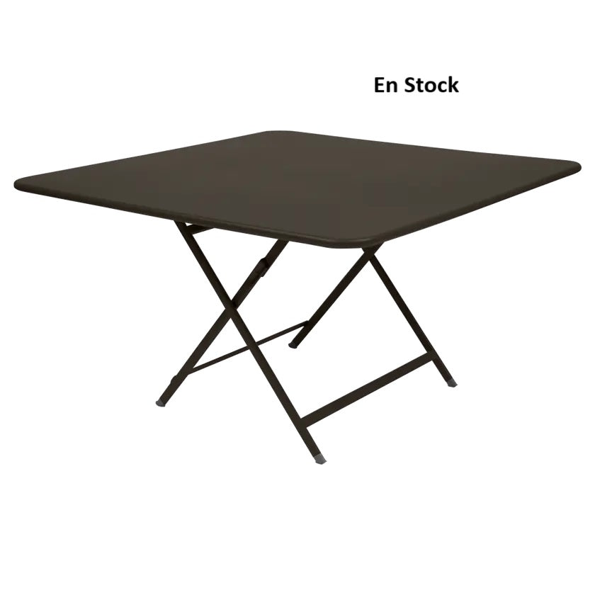 Fermob - Caractère - Table carrée - 128 x 128 x H74 - Tonka (En stock)