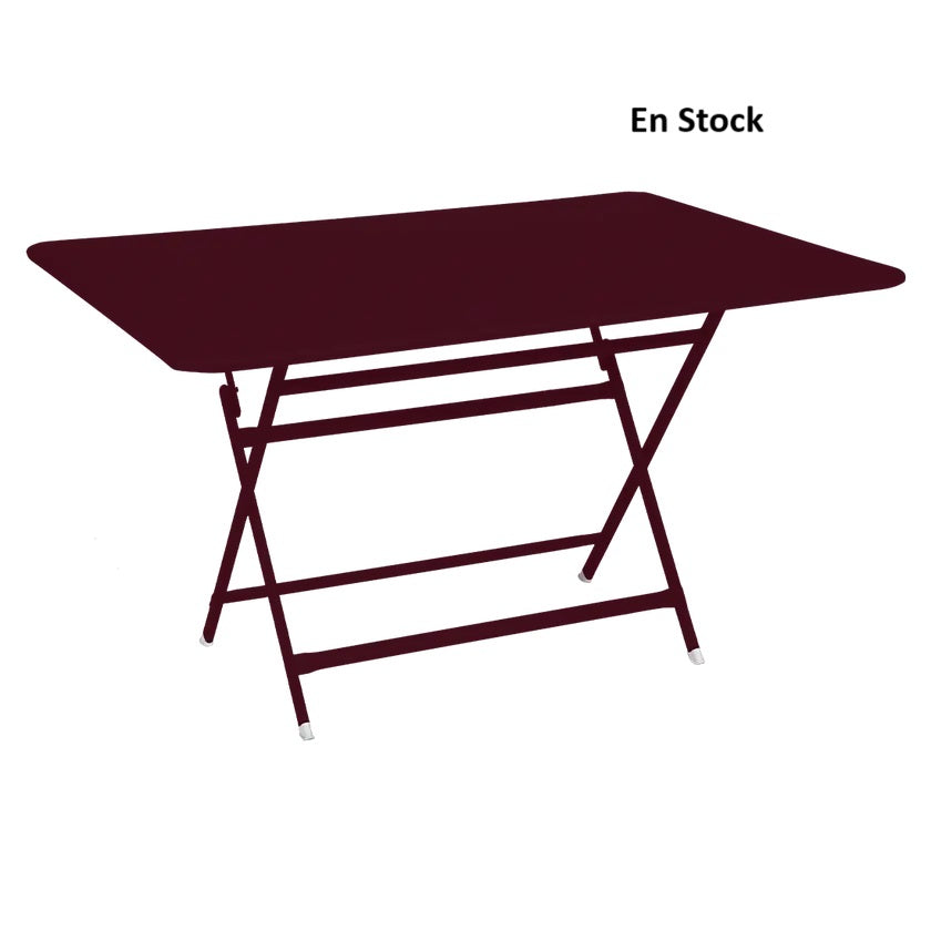 Fermob - Caractère - Table -  128 x 90 x H74 - Cerise Noire (En stock)