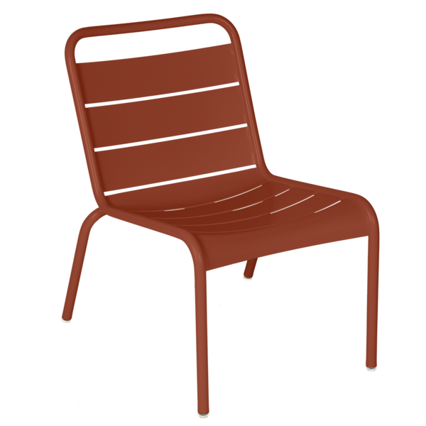 Fermob Luxembourg Chaise lounge — Ocre rouge