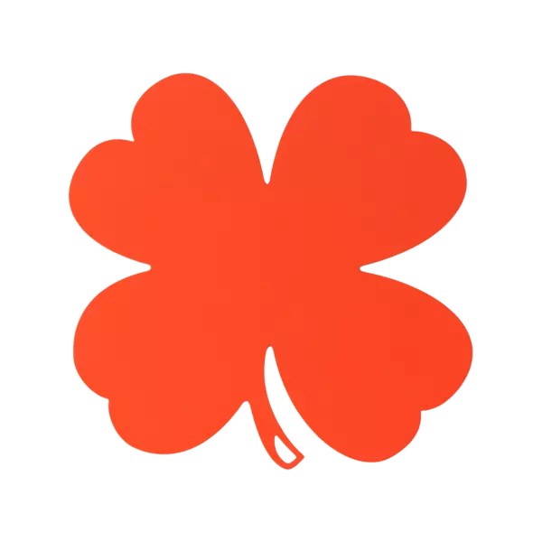 Fermob - Dessous de Plat Trèfle - Capucine