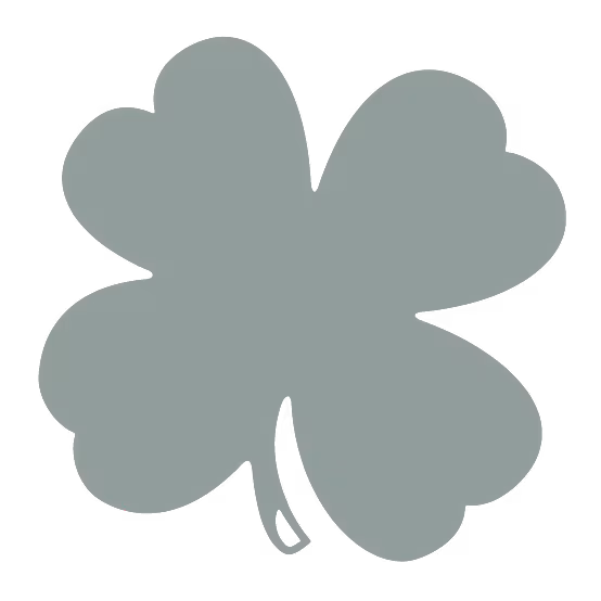 Fermob - Dessous de Plat Trèfle - Gris lapilli