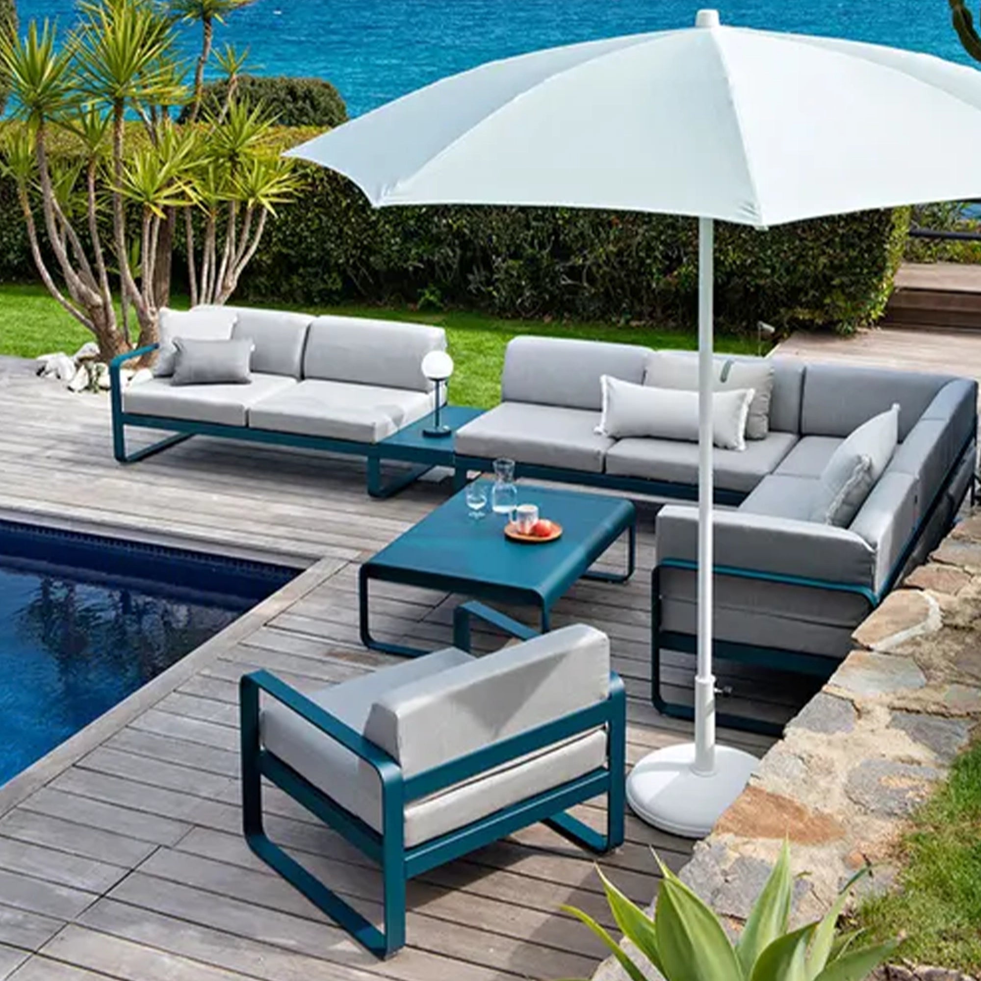 Fermob - Bellevie - Fauteuil - Gris flanelle