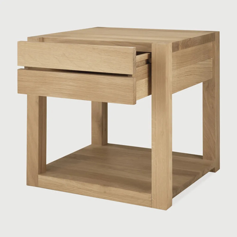 Ethnicraft – Azur – Table De Chevet Azur – Chêne