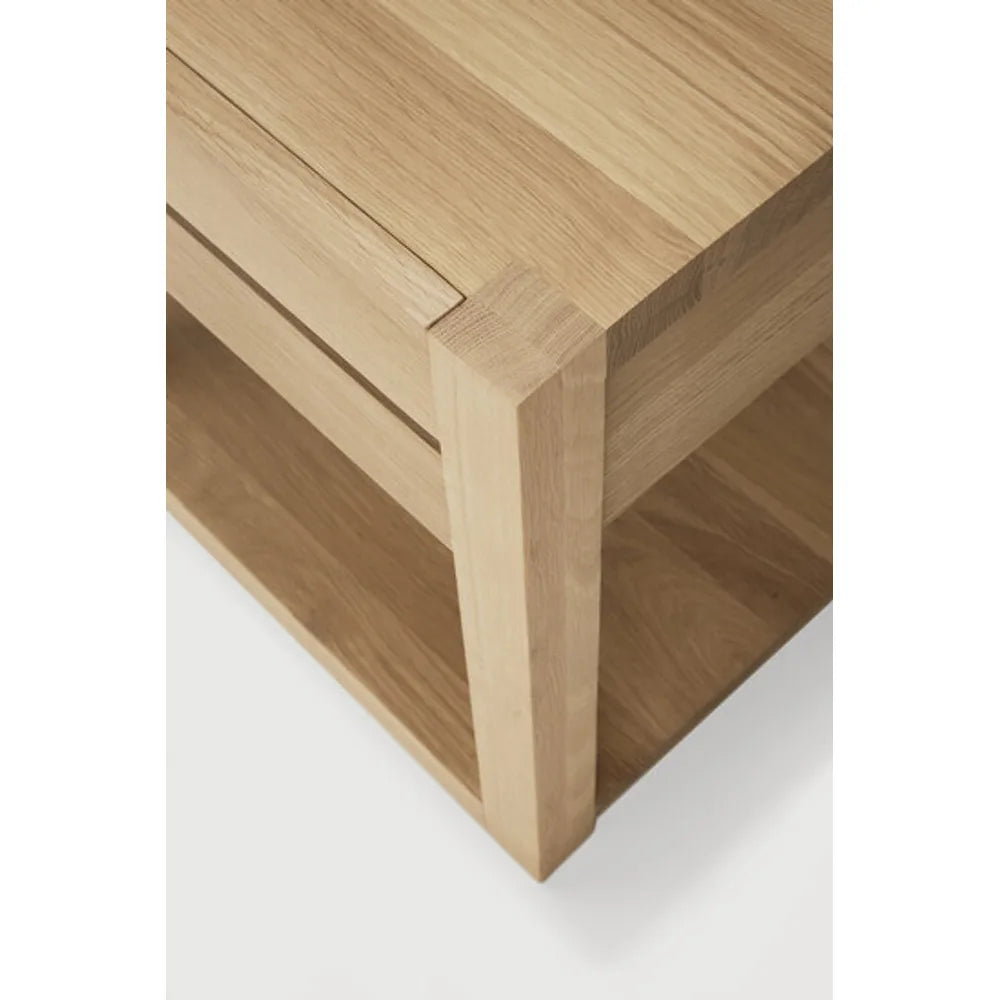 Ethnicraft – Azur – Table De Chevet Azur – Chêne