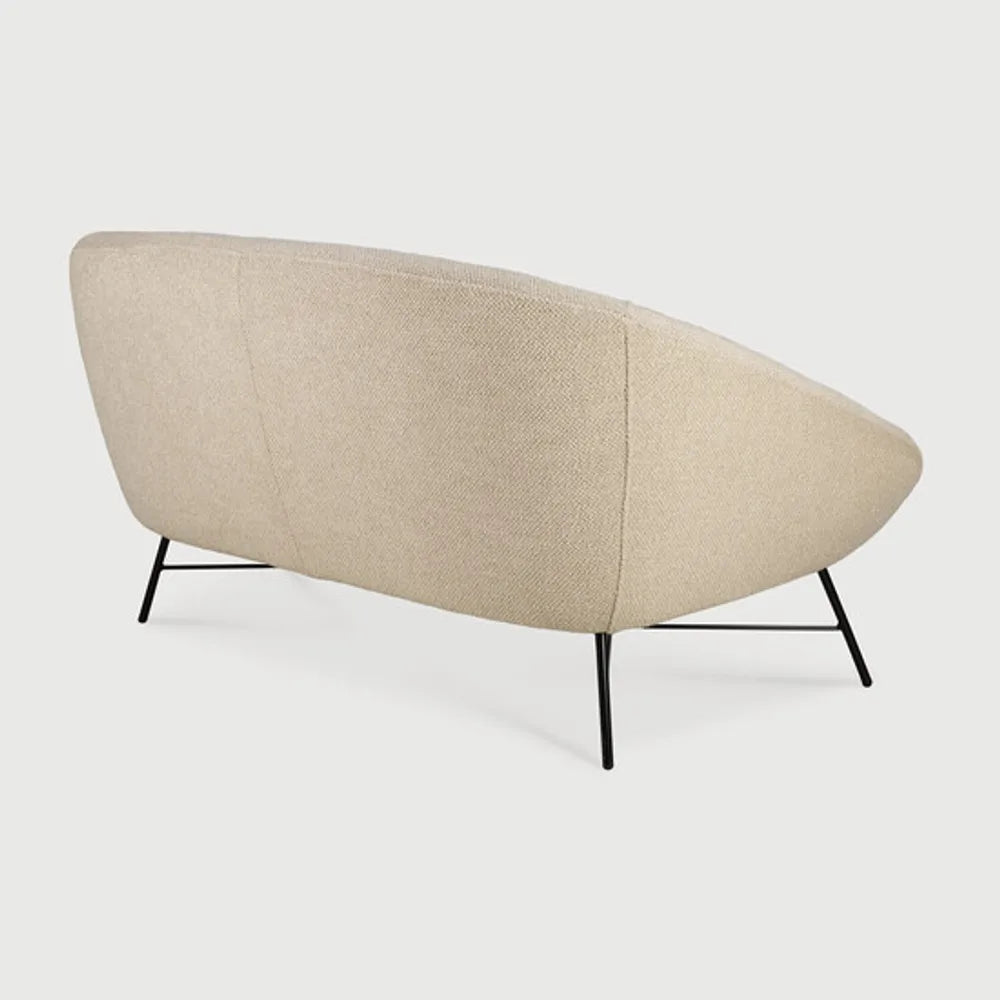 Ethnicraft – Barrow – Canape Barrow – Tissu Off White