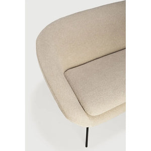 Ethnicraft – Barrow – Canape Barrow – Tissu Off White