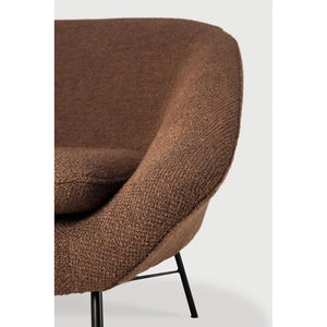 Ethnicraft – Barrow – Fauteuil Barrow – Tissu Copper
