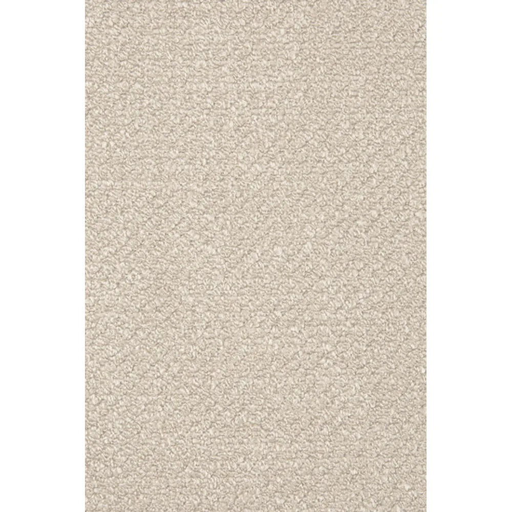 Ethnicraft – Barrow – Pouf Barrow – Tissu Off White - 40 cm