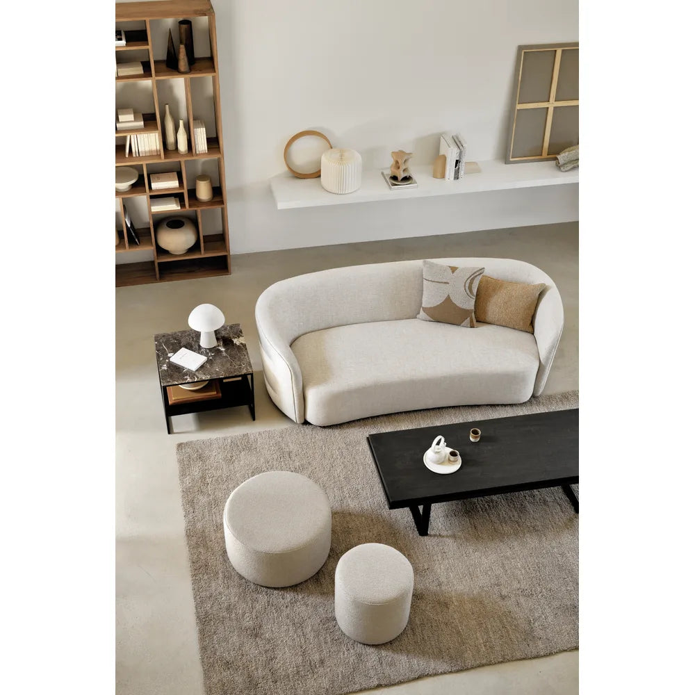 Ethnicraft – Barrow – Pouf Barrow en situation