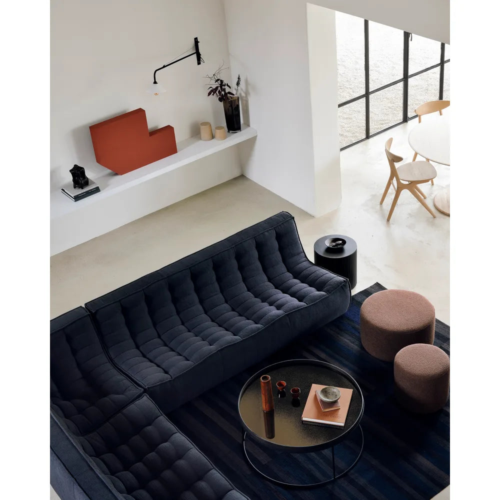 Ethnicraft – Barrow – Pouf Barrow en situation