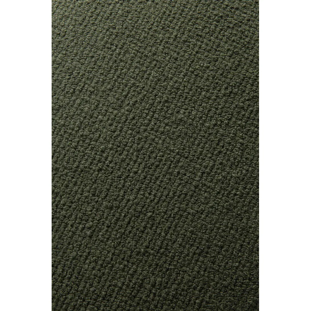 Ethnicraft – Barrow – Repose Pieds Barrow – Tissu Pine Green