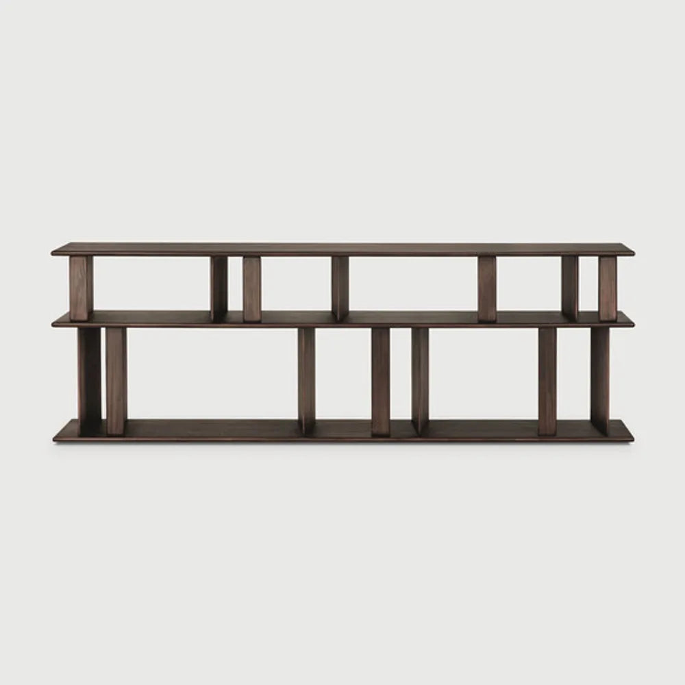 Ethnicraft – Block – Console De Canape Block – Acajou espresso matte 