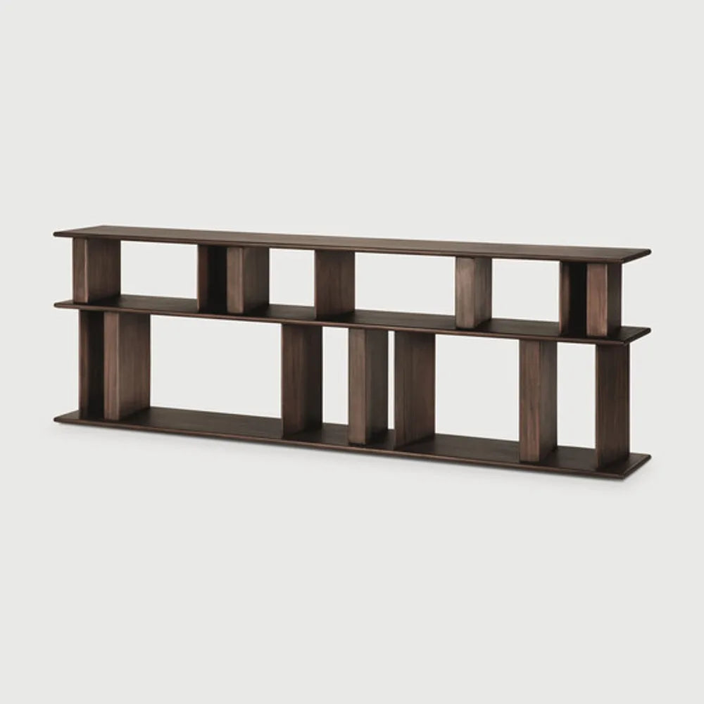 Ethnicraft – Block – Console De Canape Block – Acajou espresso matte 