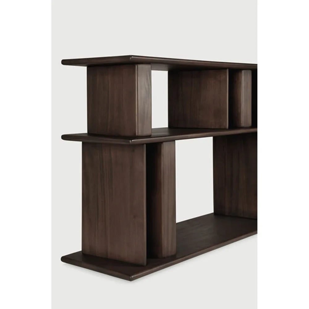 Ethnicraft – Block – Console De Canape Block – Acajou espresso matte 