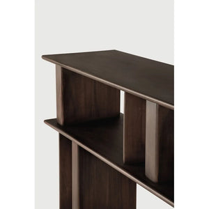 Ethnicraft – Block – Console De Canape Block – Acajou espresso matte 