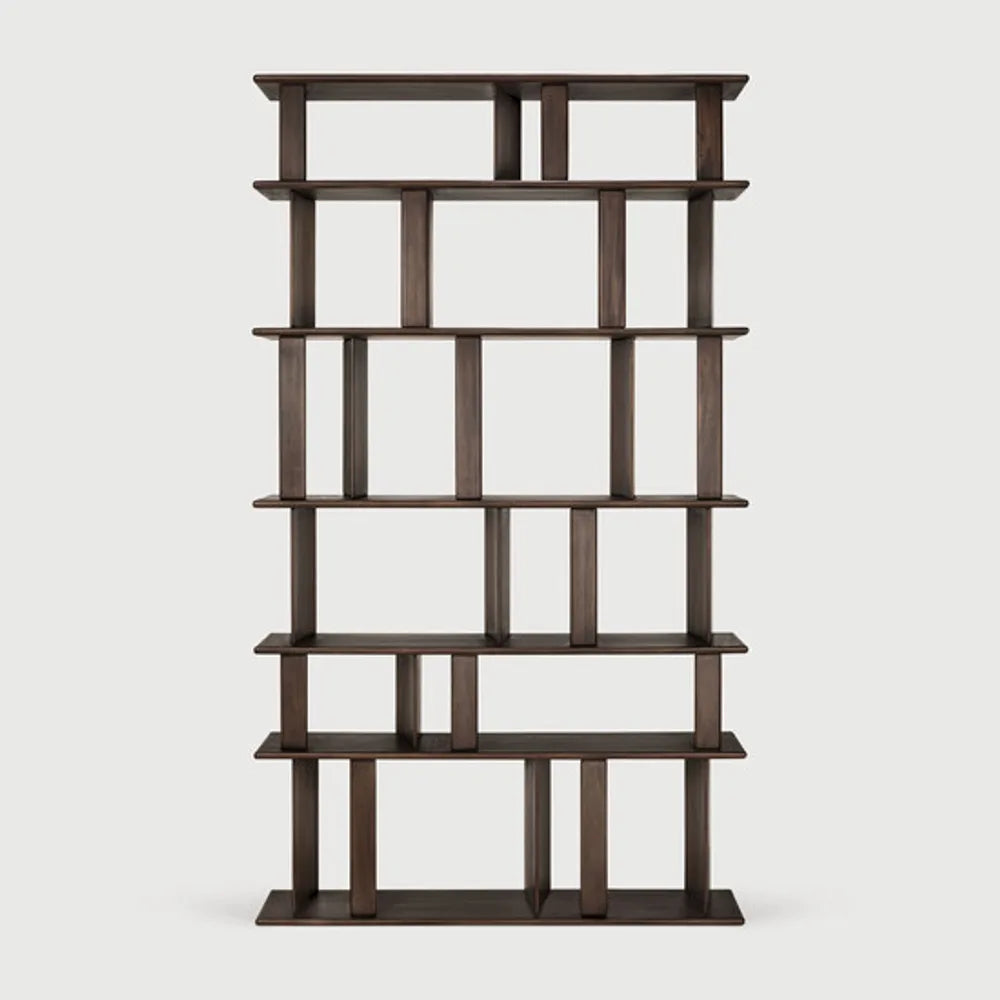Ethnicraft – Block – EtagèRe Block – Acajou espresso