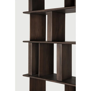 Ethnicraft – Block – EtagèRe Block – Acajou espresso