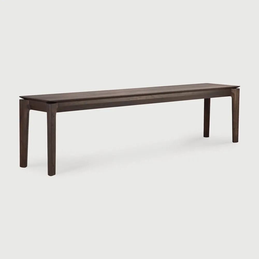 Ethnicraft – Bok – Banc Bok – Chêne brun - 186 cm
