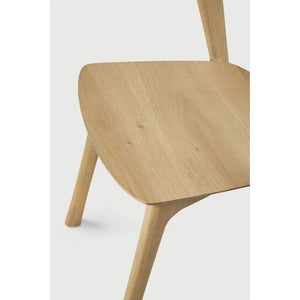 Ethnicraft – Bok – Chaise Bok – Chêne - Sans revêtement