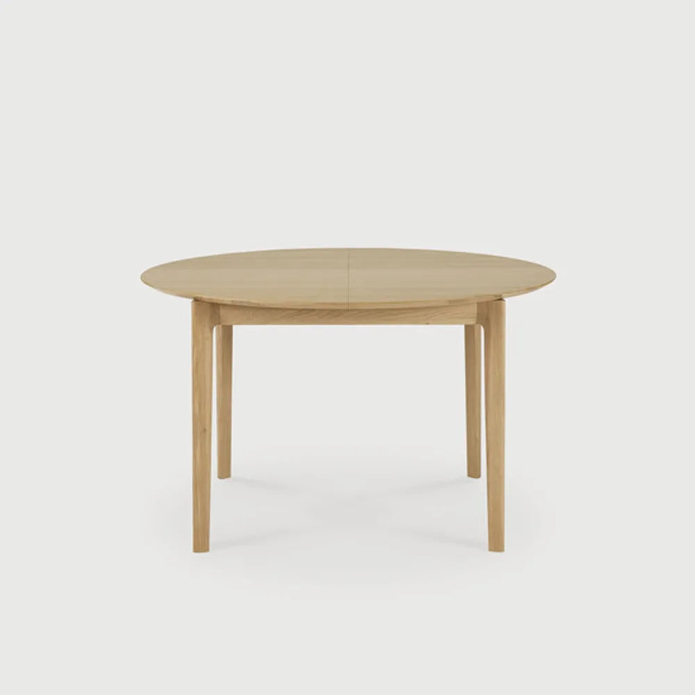 Ethnicraft – Bok – Table à Rallonge Bok – Chêne - 129/179 cm