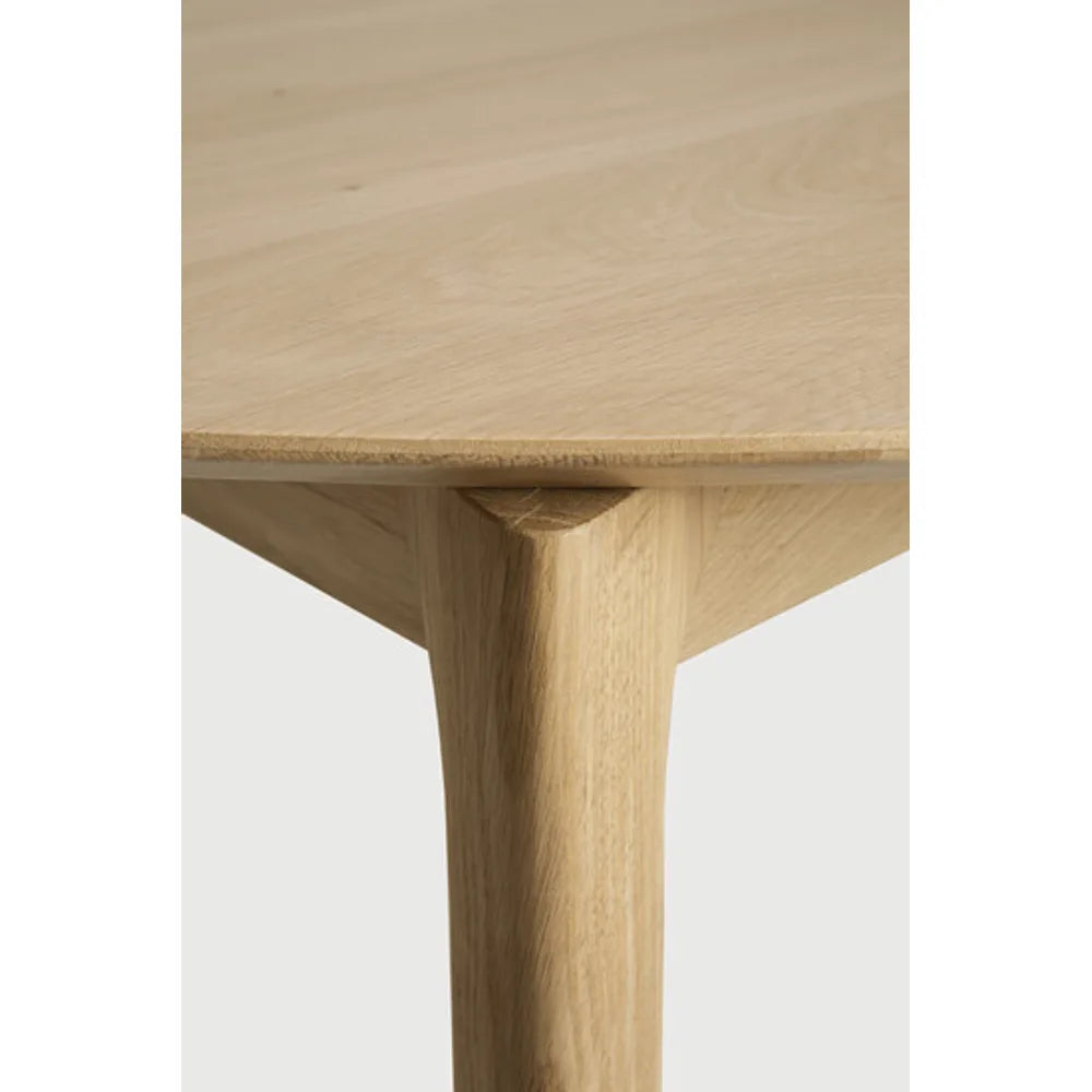 Ethnicraft – Bok – Table à Rallonge Bok – Chêne - 129/179 cm