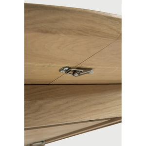 Ethnicraft – Bok – Table à Rallonge Bok – Chêne - 129/179 cm