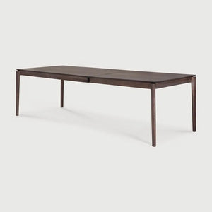 Ethnicraft – Bok – Table A Rallonge Bok – Chêne brun - 180/280 cm