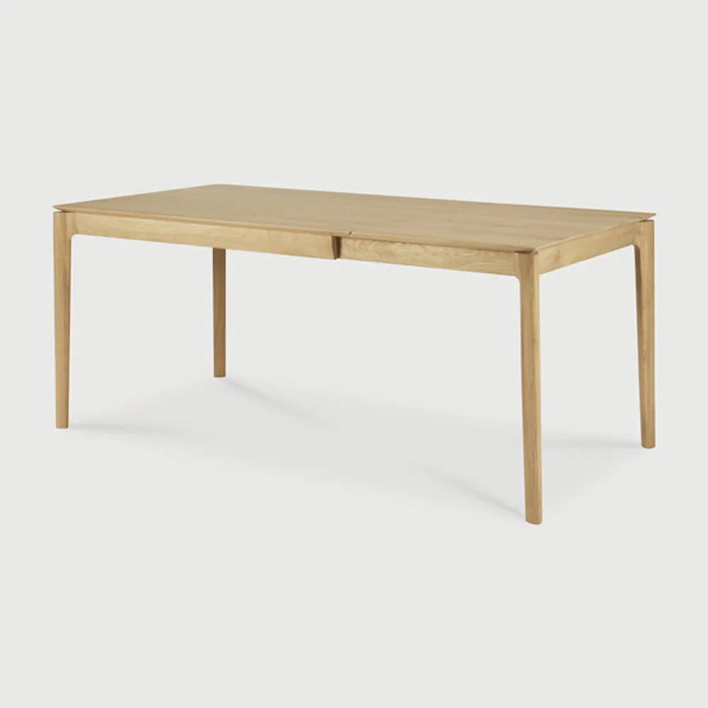 Ethnicraft – Bok – Table A Rallonge Bok – Chêne - 120/180 cm