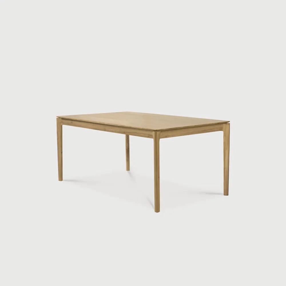 Ethnicraft – Bok – Table A Rallonge Bok – Chêne - 140/220 cm