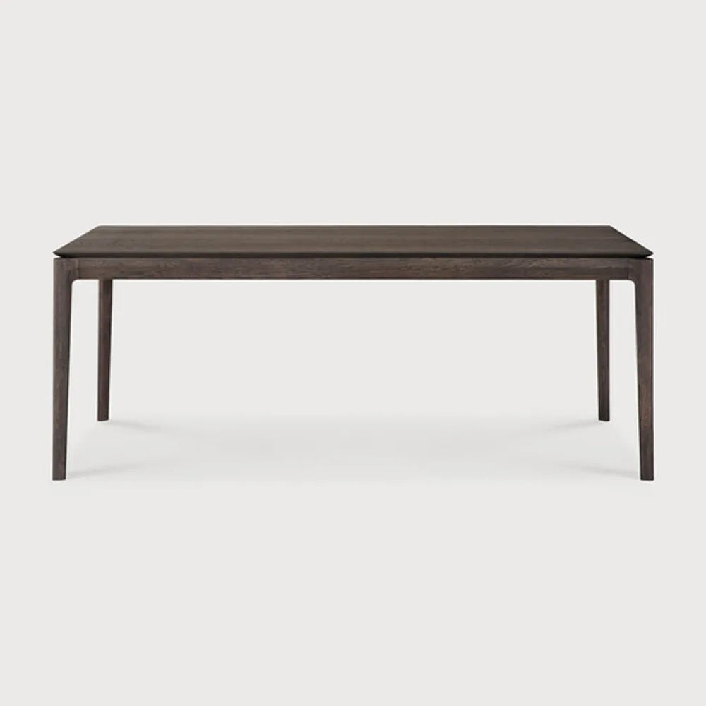 Ethnicraft – Bok – Table A Rallonge Bok – Chêne brun - 200/300 cm