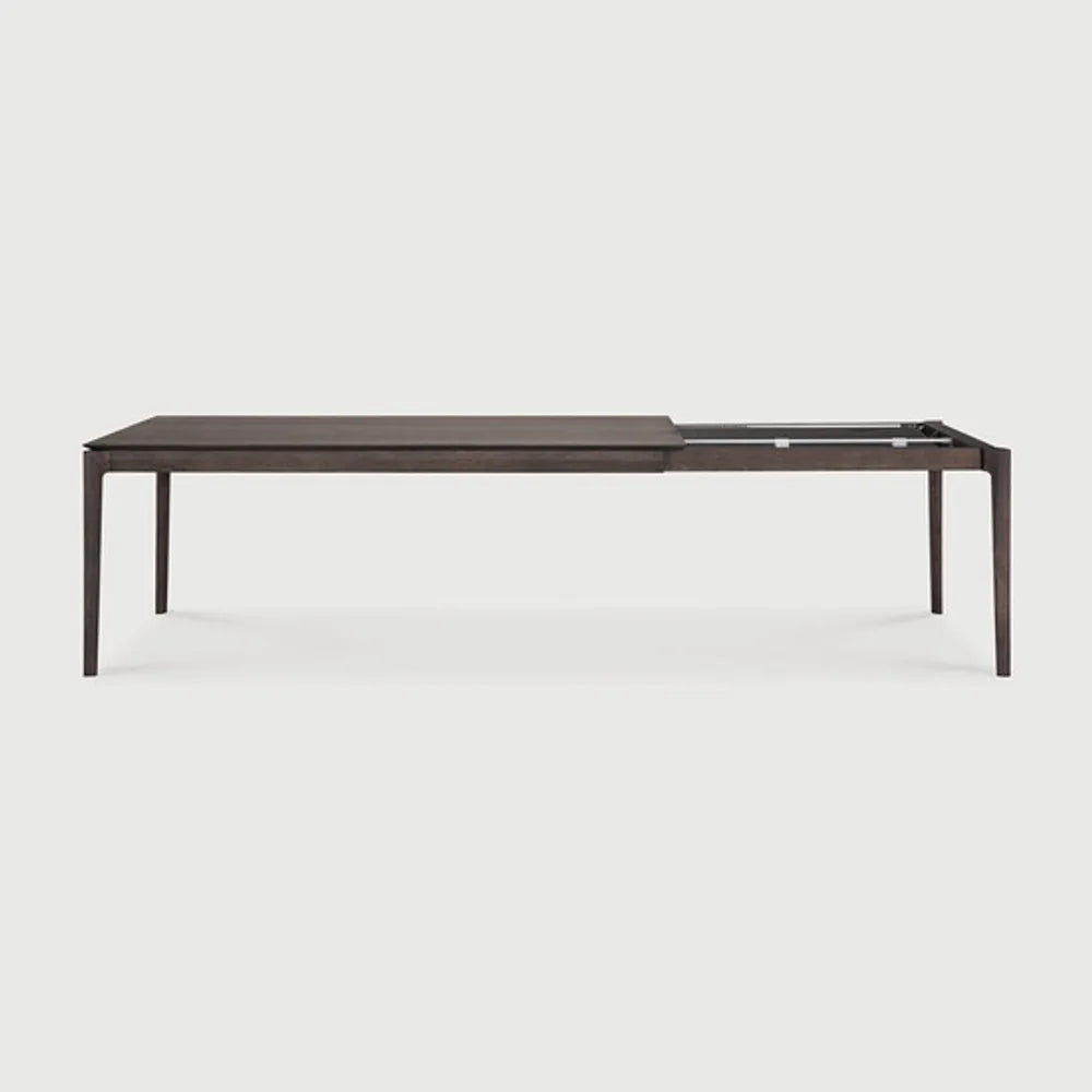 Ethnicraft – Bok – Table A Rallonge Bok – Chêne brun - 200/300 cm