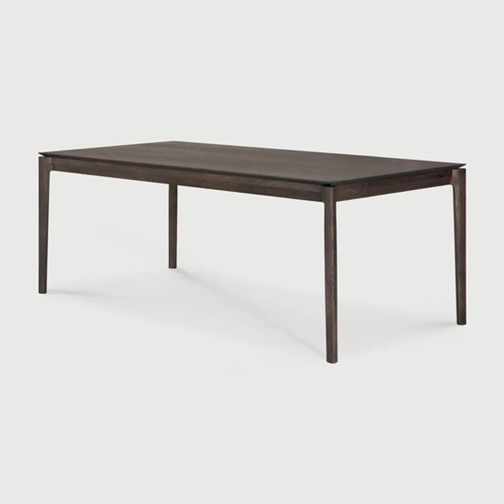 Ethnicraft – Bok – Table A Rallonge Bok – Chêne brun - 200/300 cm