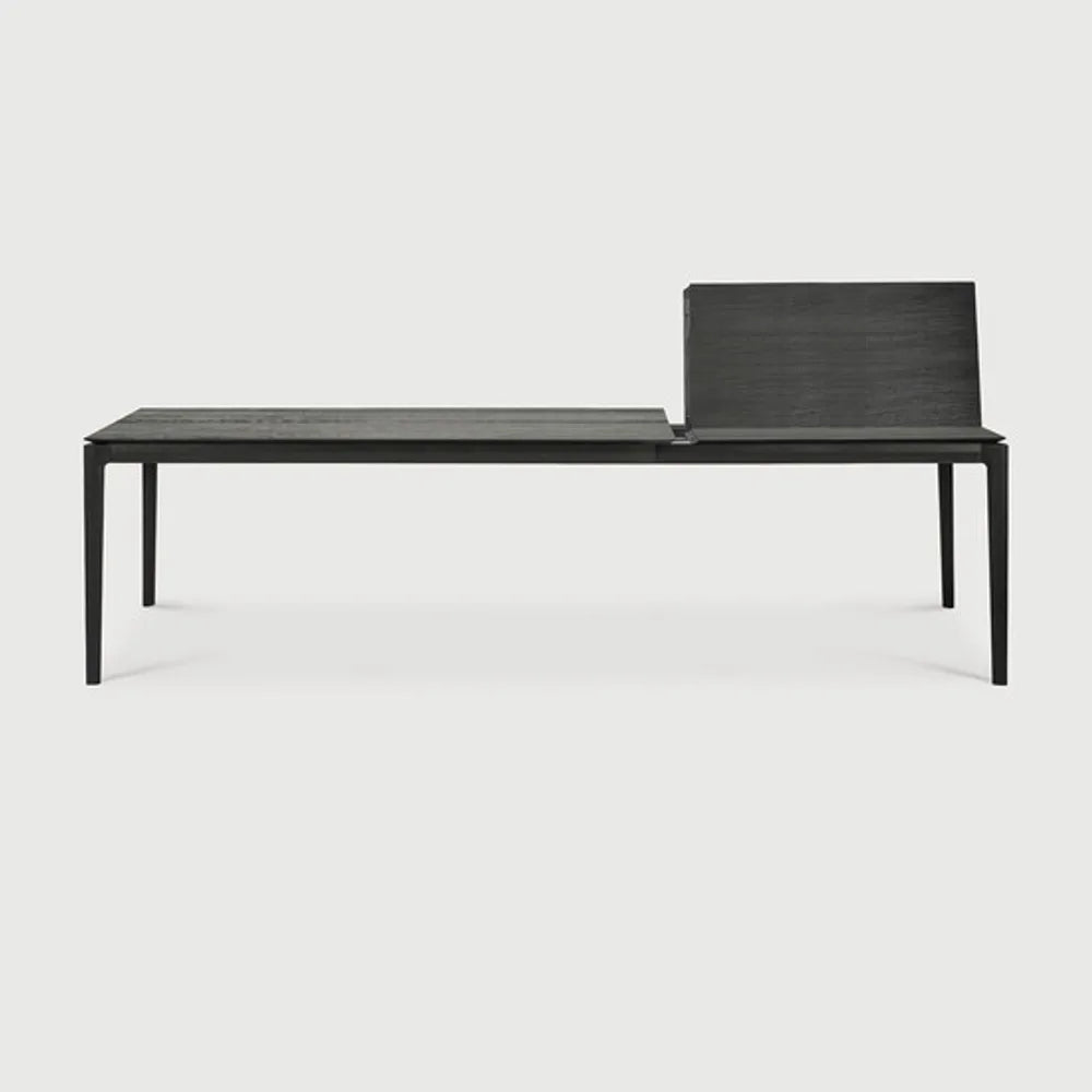 Ethnicraft – Bok – Table A Rallonge Bok – Chêne noir - 200/300 cm