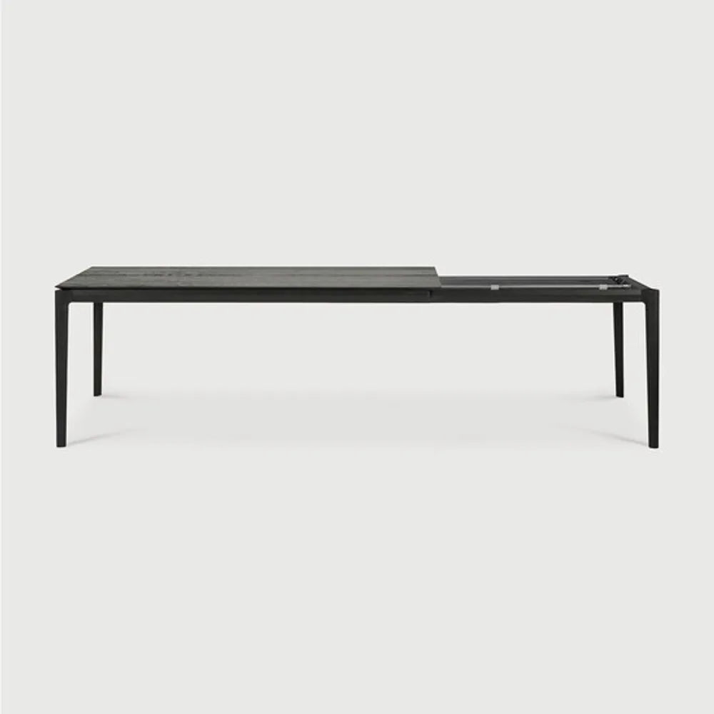 Ethnicraft – Bok – Table A Rallonge Bok – Chêne noir - 200/300 cm