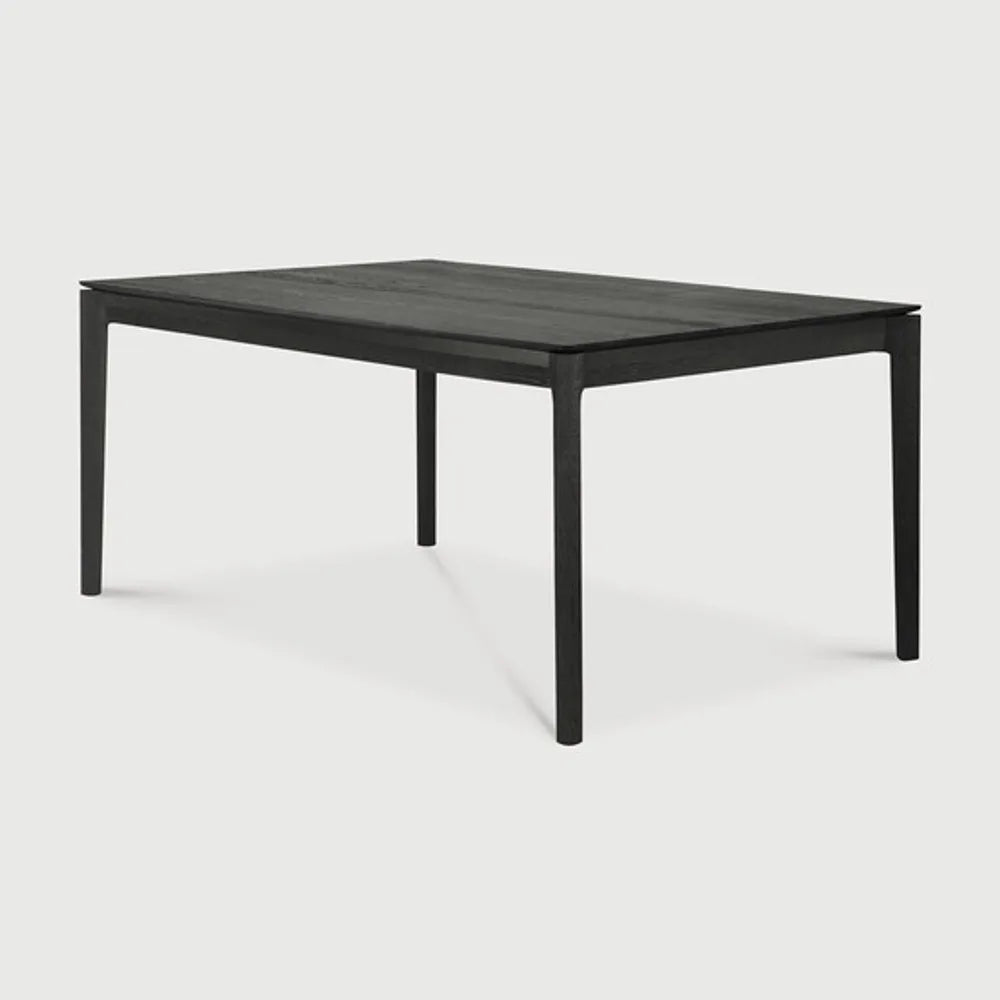 Ethnicraft – Bok – Table A Rallonge Bok – Chêne noir - 200/300 cm