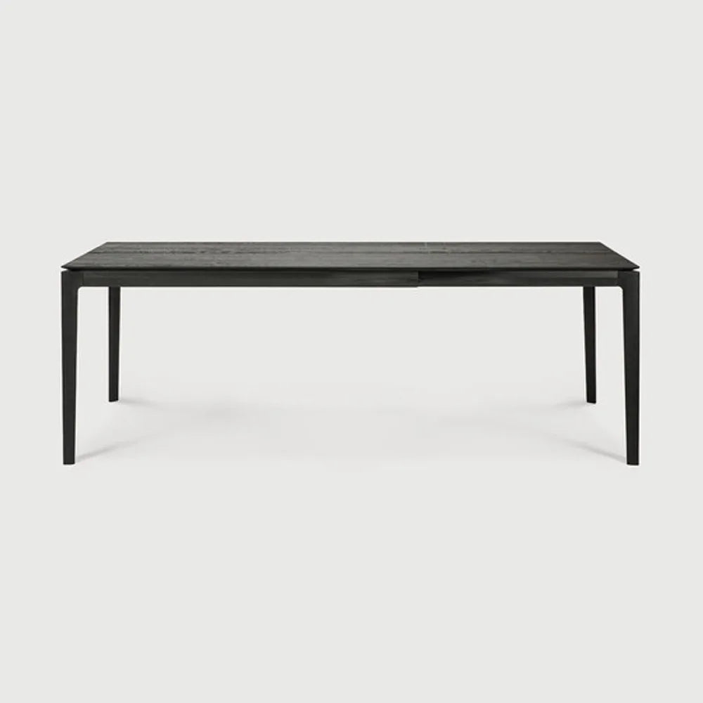 Ethnicraft – Bok – Table A Rallonge Bok – Chêne noir - 140/220 cm