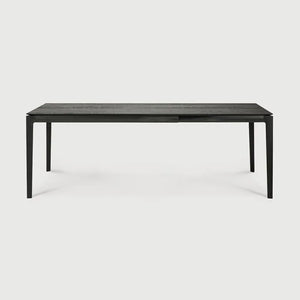 Ethnicraft – Bok – Table A Rallonge Bok – Chêne noir - 140/220 cm